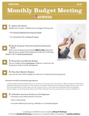 Monthly Budget Meeting Agenda - Money Fit Moms Budget Meeting With Spouse, Vacation Budget Planner, Family Budget Planner, Couple Finances, Fit Moms, Budget Planner Free, Money Planner, Savings Goals, Budget Planner Template