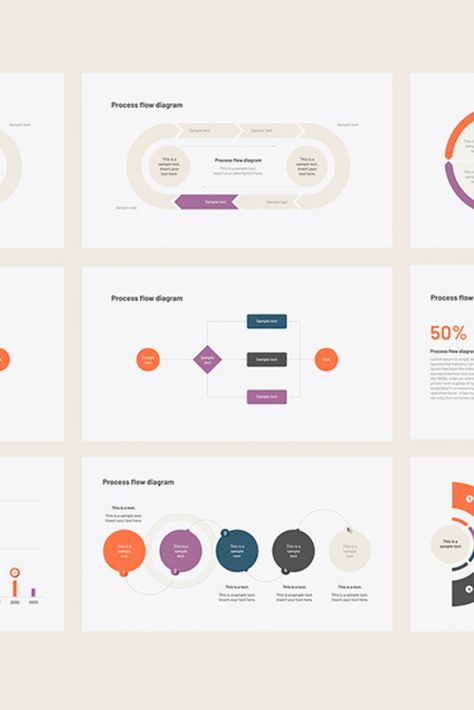 Process Flow Diagram PowerPoint template Diagram Chart Design, Powerpoint Process Design, Process Flow Infographic Design, Flow Chart Graphic Design, Powerpoint Flow Chart Design, Infographic Process Design, Process Design Infographic, Process Chart Design, Process Graphic Design