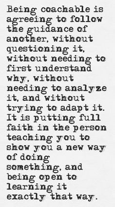 Coachability is the continual choice one makes to consistently remain humbly maluable within your master's will, aka- your best interests-. Stradivarius Violin, Valley Cottage, Team Motivation, Team Quotes, Beach South Carolina, Basketball Quotes, Coach Quotes, Myrtle Beach South Carolina, Beach Golf