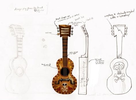 Manolo's Guitar | The Book of Life Wiki | Fandom Book Of Life Manolo, Book Of Life Movie, Garfield Birthday, Fx Animation, Life Movie, The Book Of Life, 21st Century Fox, Guitar Books, Movie Tattoo