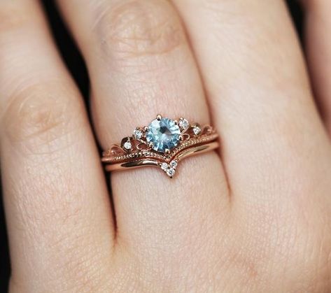 Vintage Style Wedding Rings, Vintage Inspired Rings, Antique Engagement Ring, Aquamarine Engagement Ring, Aquamarine Ring, Classic Engagement Rings, Vintage Engagement, Sapphire Engagement, Designer Engagement Rings