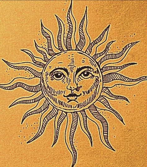 Hindu Sun Tattoo, Third Eye Sun Tattoo, Masculine Sun Tattoo, Whimsical Sun Tattoo, Old School Sun Tattoo, Smiling Sun Tattoo, Large Sun Tattoo, Detailed Sun Tattoo, Mexican Sun Tattoo