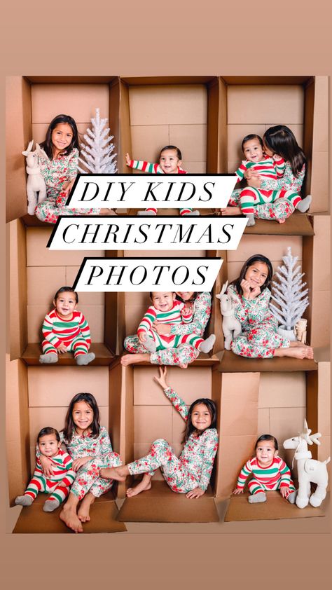 Diy Christmas Photoshoot Siblings, Christmas Photo Siblings, Christmas Pictures Diy At Home, Brother Sister Christmas Photoshoot, Christmas Card Photo Ideas Siblings, Sister Photoshoot Christmas, Christmas Bed Pictures, Kids Holiday Pictures, Christmas Pictures Sisters