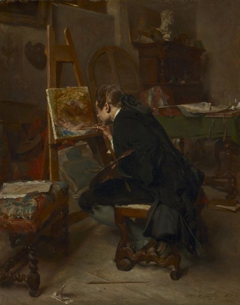 Signed Artwork, Cleveland Museum Of Art, American Painting, European Paintings, Modern Artists, Classical Art, Old Art, Museum Of Art, Artist At Work