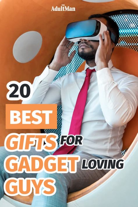 Shopping for a tinkerer? These 17 gifts will speak to the heart of any gadget lover---from VR to high-tech cookware, we're sure you'll find something good here. Gifts For A Tech Guy, Gifts For Tech Guys, New Gadgets For Men, Gadget Gifts For Men, Top Gifts For Men, Tech Gifts For Men, Gadgets For Men, Gifts For Tech Lovers, Cool Tech Gifts