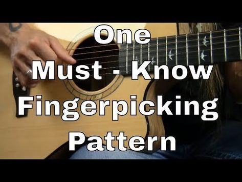 One Must Know Fingerpicking Pattern (with Dust in the Wind) - Steve Stine Guitar Lessons Classical Guitar Lessons, Fingerstyle Guitar Lessons, Guitar Lessons Fingerpicking, Guitar Things, Learn Acoustic Guitar, Dust In The Wind, Guitar Songs For Beginners, Finger Style, Guitar Strumming