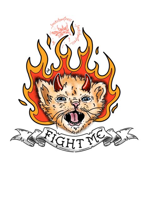 Tatertot the kitten Kitten Tattoo, Battle Cats, Tattoo Flash, Tater Tot, Flash Tattoo, Flash, Kittens, Tattoos