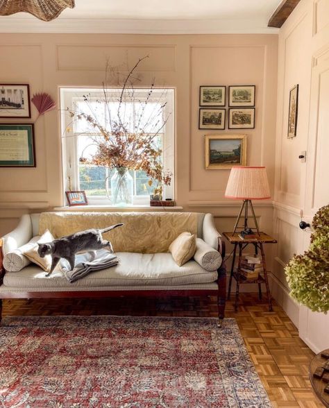 Leah Lane Mulberry House, Country Home Interior Design, Mulberry House, Pastel Interiors, English Country Home, British Interior Design, English Country House Style, Cottage Details, English Cottage Decor