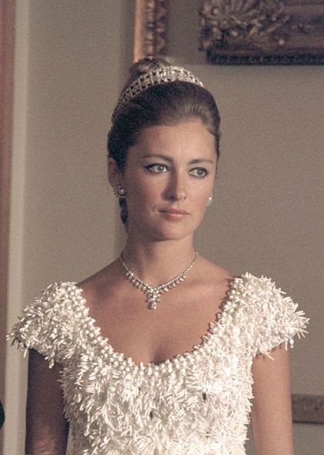 Princess Paola, wearing the diamond bandeau, plus a diamond necklace that she also wore as a tiara Queen Paola Of Belgium, Paola Of Belgium, Queen Paola, Royal Families Of Europe, Queen Elisabeth, Hm The Queen, Royal Beauty, Royal Crowns, Instagram Queen