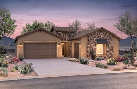 Patagonia Plan at Lazy K in Tucson, AZ by Pulte Homes Pulte Homes, Smart Home Technology, Buying A New Home, Home Upgrades, Master Bedding, Tucson Az, Scenic Drive, Open Kitchen, Bonus Room