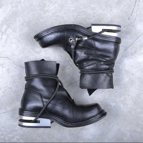 #dirkbikkemberg #fashion #rickowens Dirk Bikkembergs Boots, Mens Biker Boots, Steel Boots, Dirk Bikkembergs, Couple Fits, Harness Boots, Swag Shoes, Streetwear Men Outfits, Biker Boots