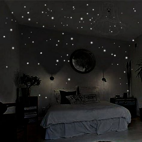 Room Stickers, Dekorasi Kamar Tidur, Wall Stickers Home Decor, Wall Stickers Home, Dark Star, Dream Room Inspiration, Wall Decor Stickers, Kids Bedroom Decor, Room Inspiration Bedroom