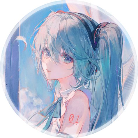 Made using PS and C-T brushes for blur, 512 x 512. Can be used freely. 512x512 Pfp, Hair Pfp, Hatsune Miku, Blue Hair, Vocaloid, Blur, Anime, Hair, Blue