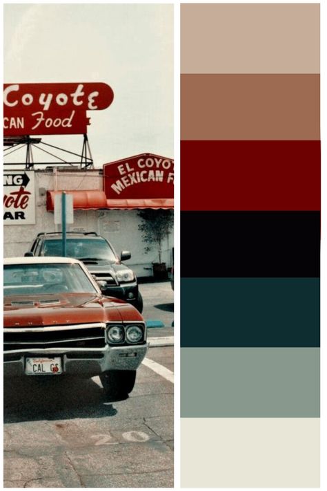 color paletteoff-whitegrey bluedark blueblackdeep reddark salmonfaded blushcolorpalette colorpalettes red blue aesthetics vintage 70s homedecor colors Black White Red Colour Palette, Aesthetic Color Pallete Vintage, Black Grey Blue Red Color Palette, Red Based Color Palette, Red Blue Grey Color Palette, Black White Grey Red Color Palette, Red Vintage Color Palette, Black White Red Palette, Deep Red And Blue Color Palette