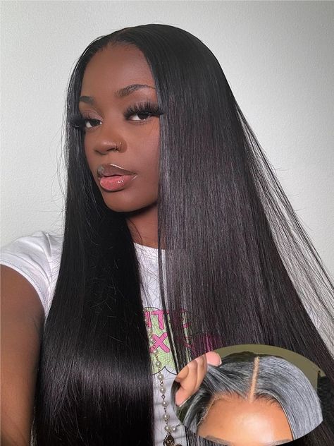 Forehead Contour, Glueless Wig, 100 Human Hair Wigs, Ear Protection, Lace Closure Wig, Closure Wig, Hair Quality, Straight Wig, Women Cargos