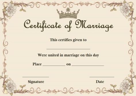 Fake marriage certificate template maker Fake Marriage Certificate, Marriage Certificate Template, Fake Marriage, Drivers Licence, Describing Words, Fake Wedding, Photo Maker, Ways To Propose, Fake Relationship