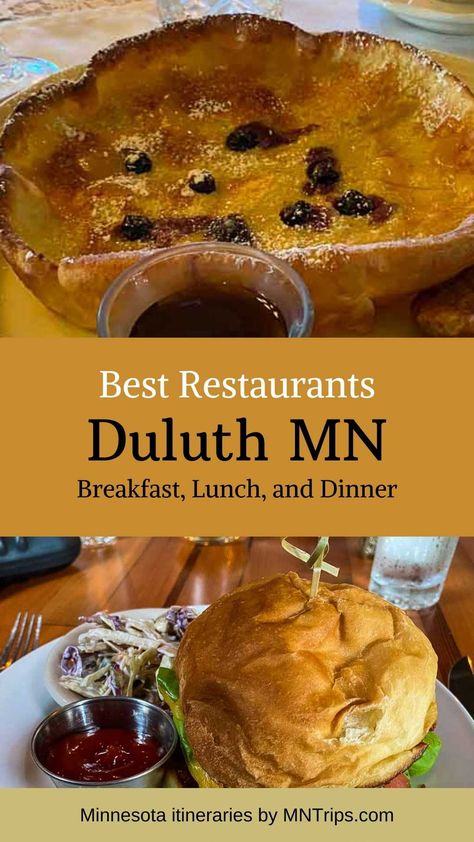 Best Restaurants in Duluth, Minnesota Minnesota Restaurants, Gourmet Breakfast, Minnesota Travel, Duluth Minnesota, Midwest Travel, Second Breakfast, Duluth Mn, Fresh Salsa, Family Food