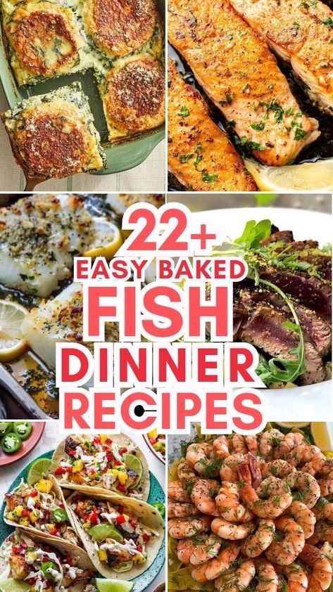 Easy Fish Dinner Recipes For Family, Best Fish To Eat Healthy, Baked Fish Dinner, Lemon And Herb Sauce, Alligator Recipes, Fish Dishes Healthy, Pescatarian Dinner, Easy Fish Dinners, Group Recipes