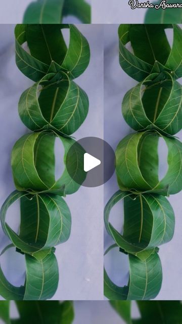 ~𝐕𝐚𝐫𝐬𝐡𝐚 𝐀𝐬𝐚𝐰𝐫𝐚🌿 on Instagram: "Good looking Mango leaves beautiful hanging decorection very easy 

#mangoleaf #varshaasawara #traditional #homedecor #diy #goodvibes #viralvideos #hanging #decor #festival #foryou #best #instagram" Mango Leaves, Hanging Decor, Mango, Festival, On Instagram, Quick Saves, Home Decor, Instagram, Home Décor