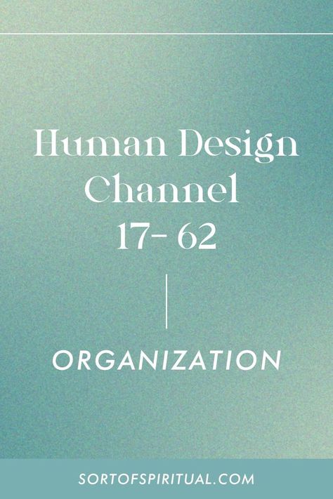 17-62 Channel Human Design is the channel of organization. This channel is logic, communicated. It can be very detail-oriented, methodical, step-by-step and well organized. If you have this channel in your Human Design Bodygraph you’re incredible at communicating details in a way that people understand them. Learn more about the Channel 17-62 Human Design on the blog. Human Design Channels | Human Design Gates | Human Design Chart | Human Design System | Human Design Explained Gates Human Design, Human Design Gates, Human Design System, Mindfulness Activities, Human Design, Design System, Life Path, Learn To Read, Decision Making