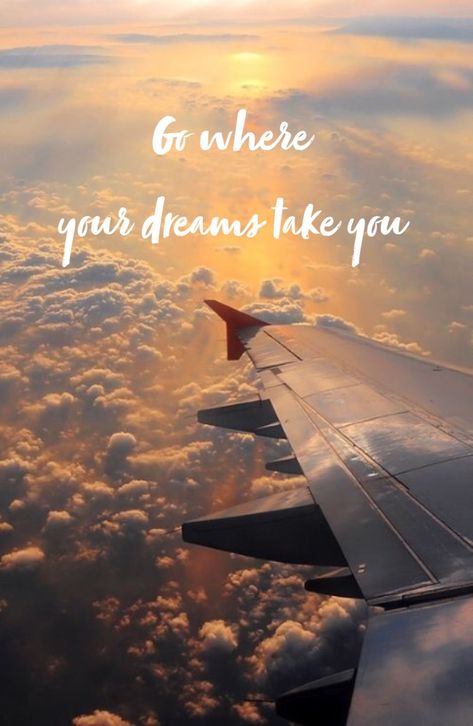 Dream, travel, make iT happen, follow your dreams, travel quote Plane Quotes, Famous Leadership Quotes, Airplane Quotes, Flight Quotes, Follow Your Dreams Quotes, Pilot Quotes, Aviation Quotes, Fly Quotes, Airplane Wallpaper