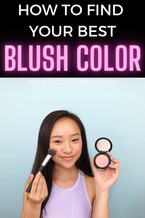 Blush is for everyone but it can be tricky to find your best cruelty-free blush shade. Click to find out application tips, the best blush shade for you! #blush #crueltyfreeblush #ElizabethMott Makeup Blush Looks | Makeup Blush Tutorial | Blush Shades Natural Blush Makeup, Best Drugstore Blush, Blush Tutorial, Drugstore Blush, Blush Trend, Dior Blush, Blush Beauty, Natural Blush, How To Apply Blush