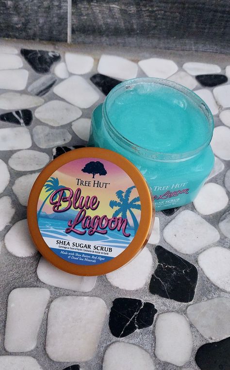 If you love the smell of Flight of Passage at Animal Kingdom, you're going to love this sugar scrub! Blue Lagoon Tree Hut, Ducky Wallpapers, Hawaii Girl, Shea Sugar Scrub, Best Body Scrub, Scrub Exfoliating, Shower Scrub, Red Algae, Exfoliating Body Scrub