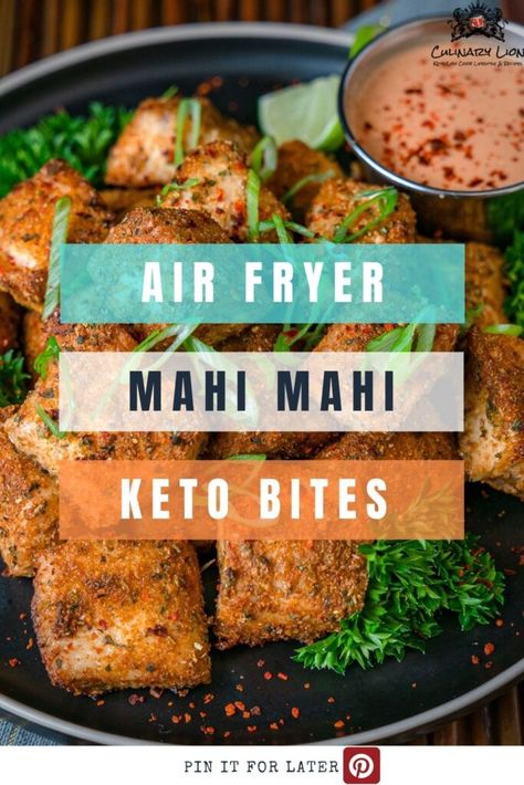 how to make mahi mahi bites in the air fryer Optavia Mahi Mahi Recipe, Mahi Mahi Meal Prep, Low Carb Mahi Mahi Recipes, Keto Mahi Mahi Recipes, Keto Mahi Mahi, Air Fryer Mahi Mahi Recipes, Mahi Mahi Air Fryer Recipes, Mahi Mahi Recipes Air Fryer, Air Fryer Mahi Mahi