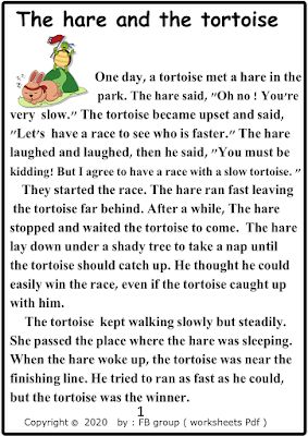 Download free Short stories for kids . part 8 ( Pdf file ) Christian Short Stories, Story For Grade 1, The Hare And The Tortoise, Hare And The Tortoise, Picture Story For Kids, Small Stories For Kids, Good Moral Stories, Story Telling Activities, Stories With Moral Lessons