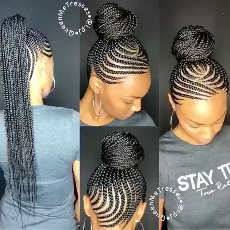 Hairstyles Pinterest, Braided Mohawk, Twisted Hair, Mohawk Hairstyles, Feed In Braid, Beautiful Braids, Girls Braids, Cornrows Braids, Cornrow