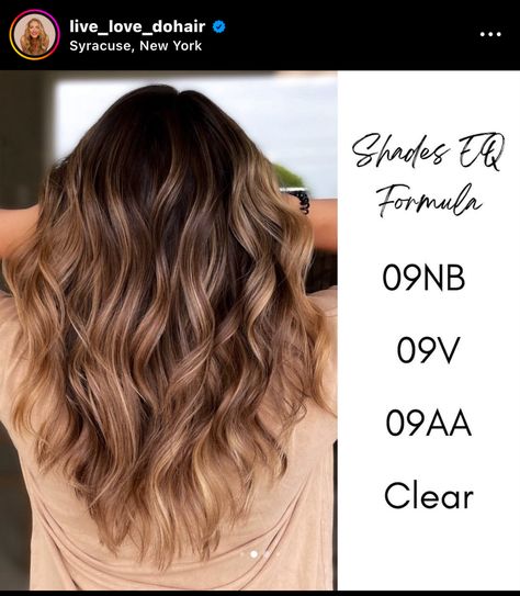 Shades Eq Toner Formulas Honey Blonde, Carmel Balayage Toner Formula Shades Eq, Caramel Toner Formula Redken, Honey Blonde Toner Formula Redken, Redken Shades Eq Formulas 9aa, Redken Shade, Shades Formulas, Toner For Blonde Hair, Toner Formulas