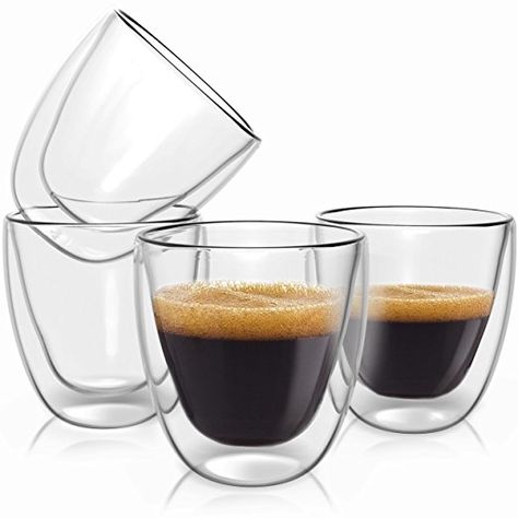 Faces Unique, Coffee Shot, Double Wall Glass, Espresso Shot, Espresso Cups Set, Cups Set, Glass Coffee Mugs, Espresso Cups, Coffee Lover Gifts