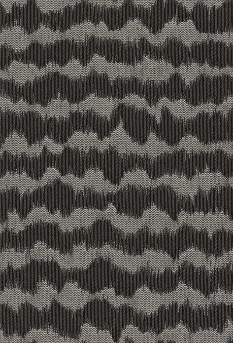 Sound vibrations travel in a wave pattern and this undulated interpretation, with its subtle striped ground, is sure to create a calming option for any space. A modern take on moiré, Iris loves the way this fabric is a plain with interest. Modern Textiles Patterns, Wave Texture Pattern, Futuristic Fabric Textiles, Wave Line Pattern, Futuristic Texture Pattern, Geometry Fabric Texture, Texture Print, Fabric Paint Diy, Jacquard Design