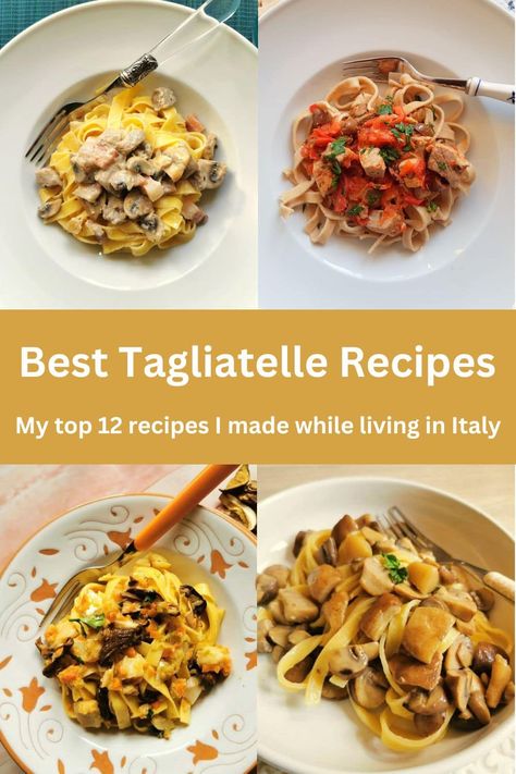 12 Best Italian Tagliatelle Recipes – The Pasta Project Fresh Tagliatelle Recipe, How To Make Tagliatelle Pasta, Recipes With Tagliatelle, Tagletelli Recipe, Easy Tagliatelle Recipe, Anellini Pasta Recipe, Egg Tagliatelle Pasta Recipe, Pasta Tagliatelle Recipes, Tagatellie Pasta