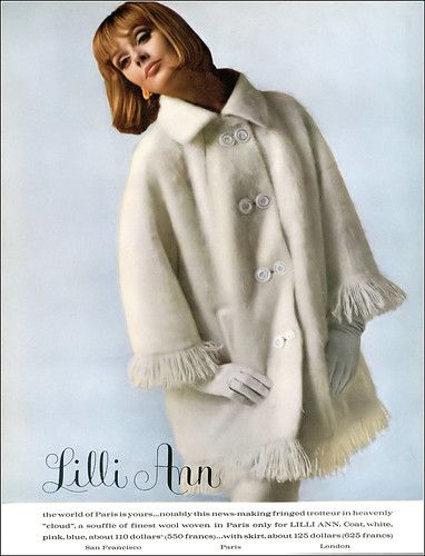 Lilli Ann Coat, Fringe Coat, 1969 Fashion, 1960’s Fashion, Fringe Coats, Lilli Ann, 1960 Fashion, Fashion 1960s, German Fashion