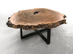 Wood Slice Coffee Table, Petrified Wood Table, Ash Table, Natural Wood Coffee Table, Log Ideas, Fall Dining Room, Outdoor Nursery, Wood Slab Table, Nursery Garden