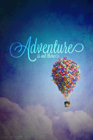 Adventure is Out There! – The Little Things Disney Backgrounds, Animation Disney, Adventure Is Out There, Images Disney, Film Disney, Happiest Place On Earth, To Infinity And Beyond, Disney Quotes, Monsters Inc