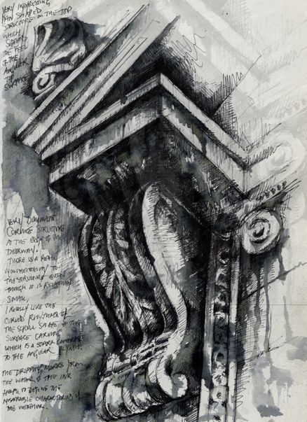 Ian Murphy Ian Murphy, Architectural Structure, Gcse Art Sketchbook, Architecture Sketchbook, Architecture Drawing Art, Sketch Ideas, Gcse Art, House Architecture, A Level Art