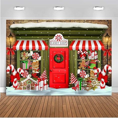 Amazon.com : GCIREC 7x5 ft Red and Green Christmas Store Backdrop Santa Toys Display Xmas Day Photography Background Winter Family Holiday Party Banner Party Supplies Photo Booth Prop : Electronics Store Backdrop, Photography 2023, Background Winter, Santa Toys, Red And Green Christmas, Photo Booth Prop, Christmas Backdrop, Winter Family, Car Gift