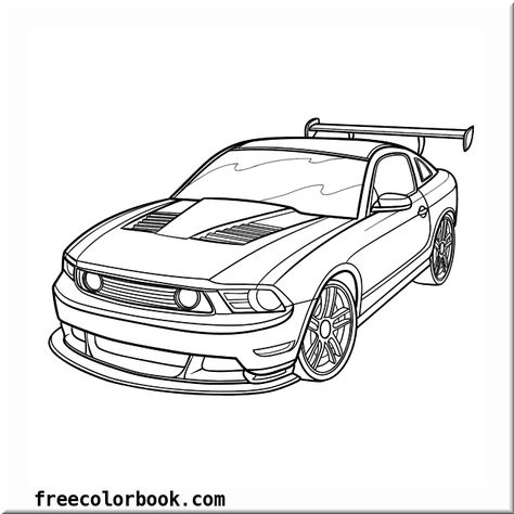 @freecolorbook, #freecolorbook, #coloringbookforadults https://appsto.re/us/Dbu6eb.i Race Car Coloring Pages, Cars Coloring Pages, Dinosaur Coloring Pages, Dinosaur Coloring, Cool Car Drawings, Coloring Pages For Boys, Pokemon Coloring, Unicorn Coloring Pages, Art Cars