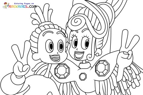 Velvet And Veneer Coloring Pages, Trolls Velvet, Trolls Coloring, Pictures For Coloring, New Coloring Pages, Trolls Band Together, Colorful Characters, Dreamworks Trolls, The Cartoon