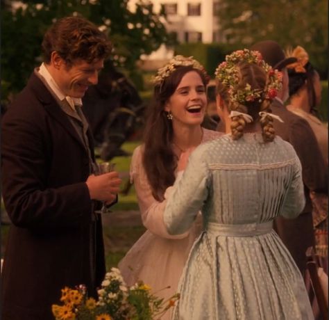 amy and meg march from little women (2019) by greta gerwig #florencepugh #emmawatson Little Women Quotes, Little Women 2019, Meg March, Sick Of People, March Wedding, Greta Gerwig, Woman Movie, Little Women, Good Movies To Watch