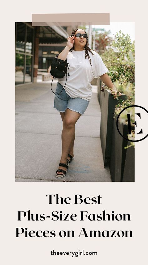 Amazon Plus-Size Clothes You'll Actually Love | The Everygirl Plus Size Summer Dresses 2023, Amazon Clothes Plus Size, Plus Size Dresses Amazon, Plus Size Summer 2023, Amazon Plus Size Dresses, Amazon Plus Size Fashion, Plus Size Warm Weather Outfits, Plus Size Amazon Outfits Summer, Amazon Outfits Women Plus Size