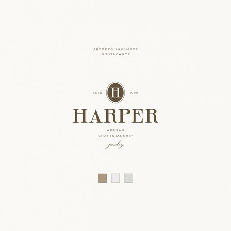 Luxurious Modern Premade Logo Design: Stand out from the crowd with a stylish logo that's perfect for jewelry, fashion, and beauty.
#freeluxuryfonts #luxuryfontdesign #fontinspiration #freefontfriday #luxurydesign Rich Logo Design Ideas, Vintage Luxury Graphic Design, Timeless Branding Design, Old Money Logo Design, Old Money Branding, Elegant Logo Design Luxury, Logo With Icon, Jewelry Store Logo, Elegant Branding Design