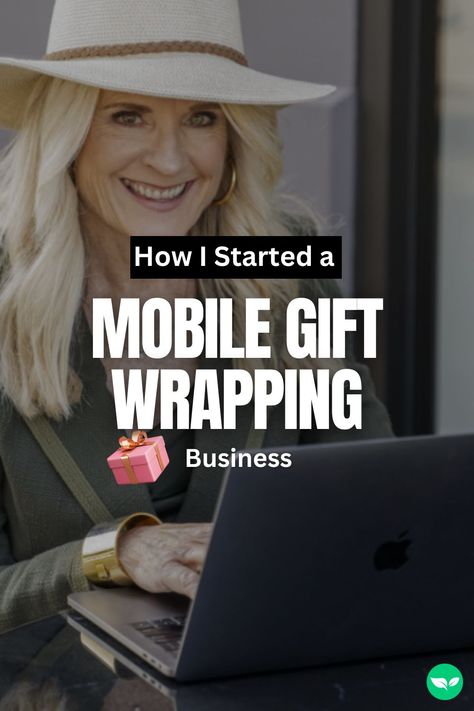 Discover how one newly widowed woman transformed a simple side hustle into a thriving $300,000 per year mobile gift-wrapping business, all while inspiring others to do the same. Gift Wrapping Business, Etsy Logo, Customer Service Jobs, Inspiring Others, Event Gifts, Money Ideas, Present Wrapping, Earn More Money, Income Ideas