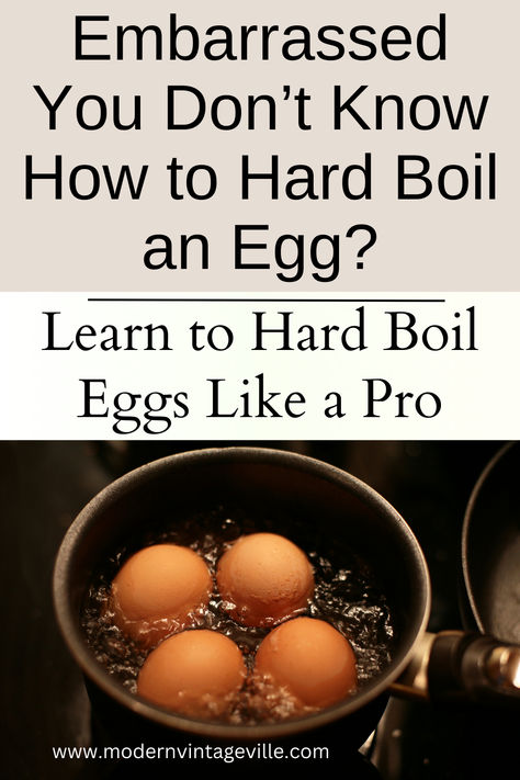 Too busy to mess around with hard-boiling eggs? 

It might seem like a simple task, but if you’ve ever been disappointed by undercooked or overcooked eggs, you know it’s not that easy! 

Check out our blog post for a no-fail, time-saving guide to perfectly hard-boiled eggs. 

Simple instructions, reliable results, and no guesswork—just delicious eggs every time.

Click -->> How To Make Perfect Hard Boiled Eggs, How To Boil An Egg, How To Make Hard Boiled Eggs, How Long To Boil Eggs, Boiling An Egg, How To Boil Eggs, Hard Boil Eggs, Floating Eggs, Boiling Eggs