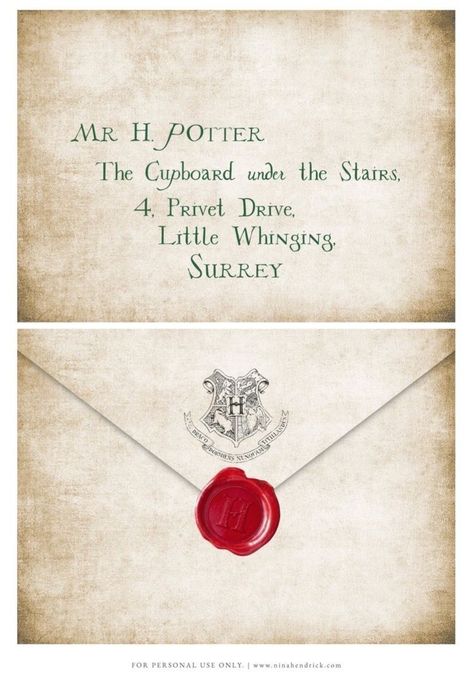 Harry Potter Letter Invitation, Hogwarts Invitation Letters, How To Make Harry Potter Letters, Diy Harry Potter Envelope, Harry Potter Letter Printable, Decoracion Harry Potter, Hogwarts Letter Printable, Harry Potter Lettering, Hogwarts Invitation