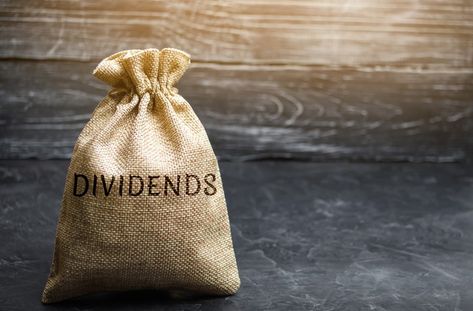 A bag with the word Dividends written on it. Real Estate Investment Trust, Dividend Investing, Net Income, Buy Stocks, Dividend Stocks, Tax Forms, Investment Advice, Capital Market, Income Streams