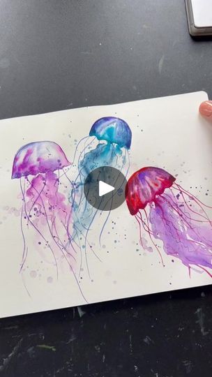 7.6K views · 339 reactions | How to paint a starfish with watercolor! I used my artistro watercolors for this painting, make sure to check them out and use code 15PICKERILL for 15% off! @Artistro #art #artist #watercolor #paint #artlesson #arttutorial | Hannah pickerill Artist Watercolor, Watercolor Art Lessons, Use Me, Watercolor Inspiration, Watercolor Paint, How To Paint, Art Tutorials, Starfish, Art Lessons