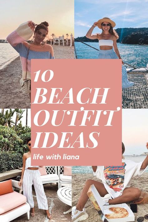 Beach Ideas Outfit, Beach Wear 2023 Trends, Beach Outfits 2023 Fashion Trends, Beach 2023 Outfit, Pool Party Outfit Women Casual, Summer Outfits Beach Vacation 2023, Swimming Outfit Ideas Clothes, Beach Outfits Women 2023, Beach Outfit 2023 Trend